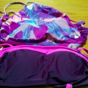 2 PC LOT SWIM TOP SIZE SMALL